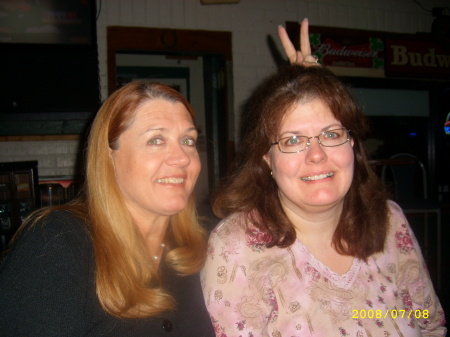 My sister Cyndie (79') and I.