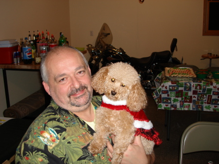 My Husband Duane with Maggie