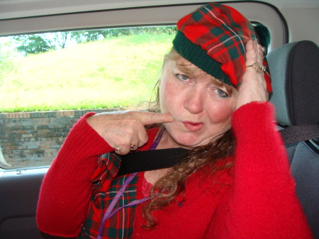 Me acting Goofy in Scotland