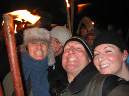 Edinburgh Torch parade