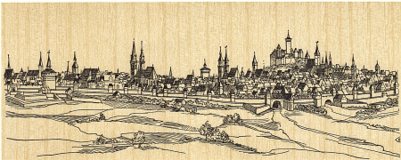 Drawing of Nurnberg