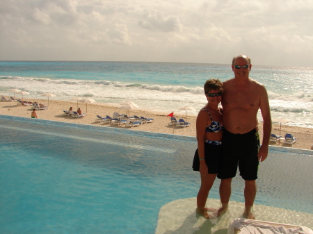 Amy & I in Cancun