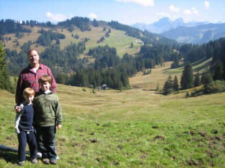 My twin Nick, livin' in Switzerland