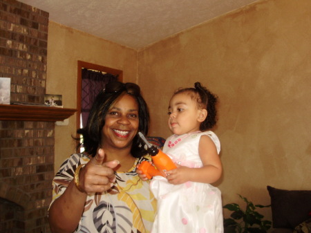 Cynthia and Granddaughter Aniyah