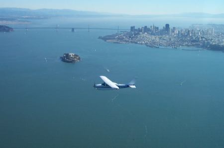 Flying with a buddy in San Francisco