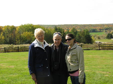 Me, my mom, and my daughter Joelle.