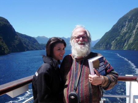 Nicle and Bill in New Zealand Fjords 2007