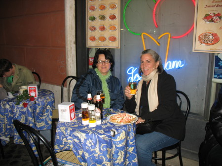 Italy with my life long friend Laurie Nov 2008