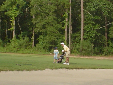 Who's the caddy?