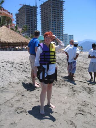 Getting ready to Parasail