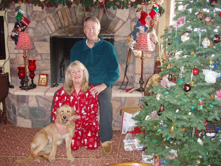 Christmas 2009 with 5 mo old Miss Emma Jane