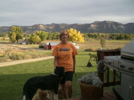 Judy my wife - from our deck