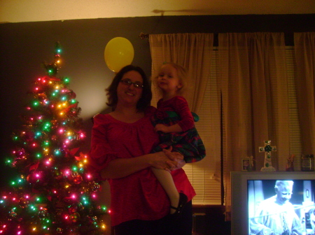 my daughter and my granddaughter Christmas 09