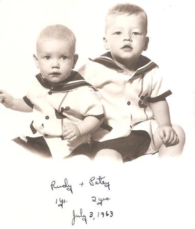 Rudy and I July 1,1963