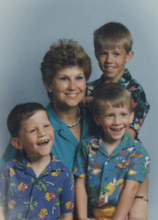 Me and  My sons 1988