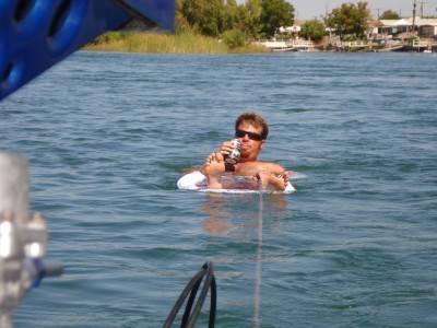 floating down the colorado river