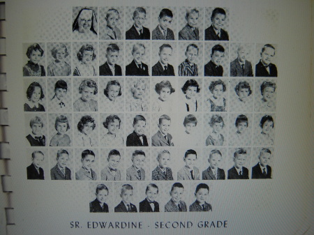 Sr. Edwardine-2nd grade, taken 1961