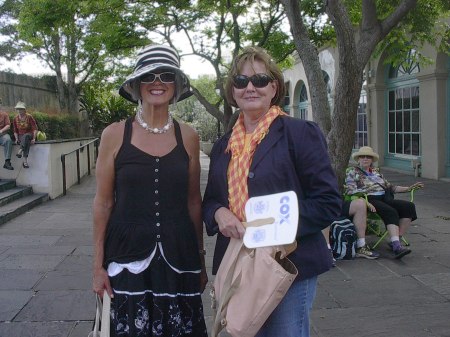 Eve and Susan~Easter in New Orleans