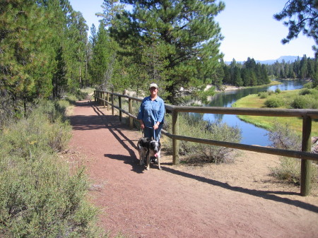 My morning walks at the nearby "Little Deschut