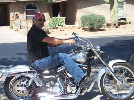 Me and the harley.