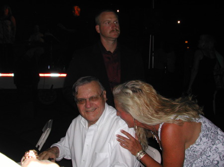 My good friend Sheriff Joe & I Fund raiser2008