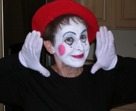 me as a mime