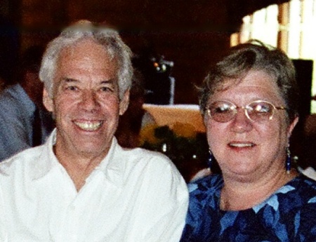 Jim & I at his daughter's wedding, 2005