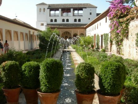 Los Jardiines del Palacio - Granada, España