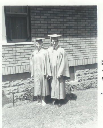 Nancy & Tom High School Grads 1966