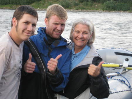 River rafting in Alaska