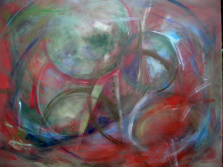 "Circles" 24"x36"