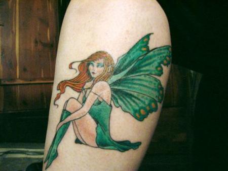 My new Amy Brown Fairy Tat