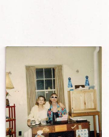 me in shades and Stephanie Bodine
