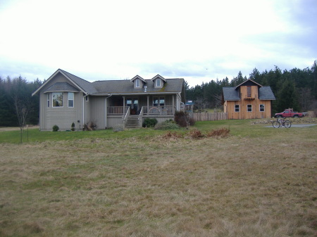 Our house on Orcas