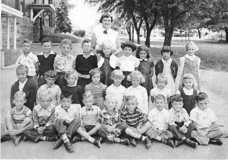 Unknown year of class photo