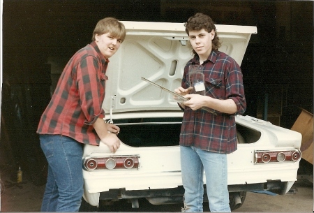Torey Redfern and I in 1988
