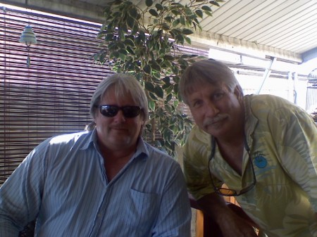 Ross & Daryl Hansen On My Deck...