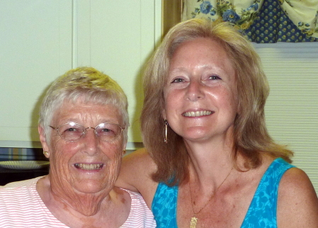 Mom and Linnie in Brooksville, Fl