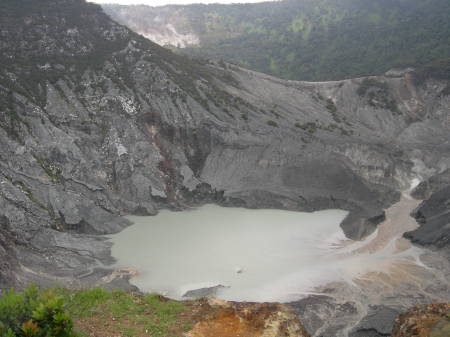 crater of Tangkuban Perahu, March 2010