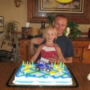 WES AND HIS DAUGHTER TRISTEN 2008