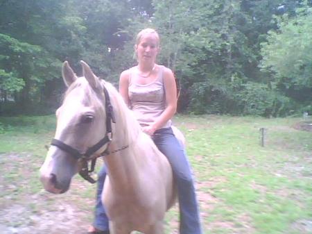 Daughter & her horse