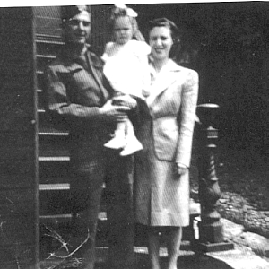 Me, Dad & Mom 1945