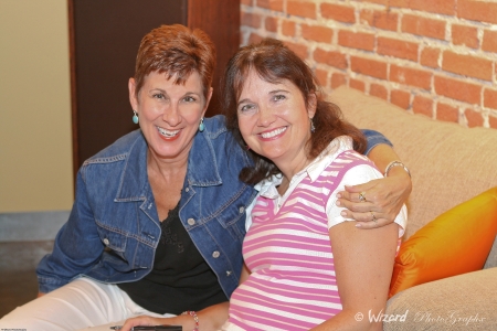 Barb and Elaine at Bridget's Party