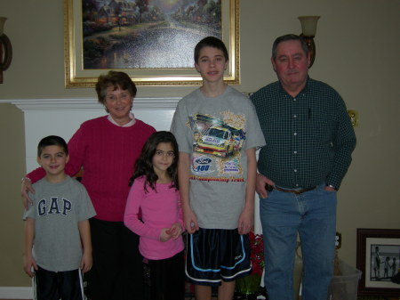 G.G. & Grandpa with Chris, Sami & Nicky