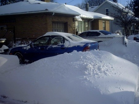 winter in Michigan