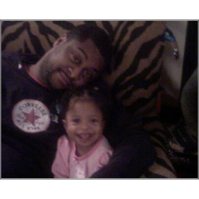My fiance & youngest daughter Markara