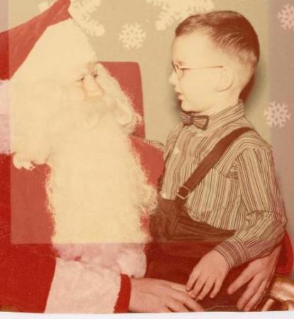 Visit to Santa Claus, Xmas 1959