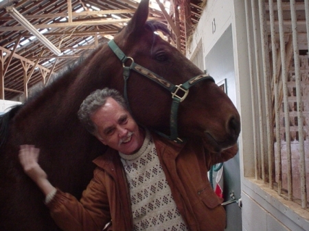 tim and niece lisa's horse