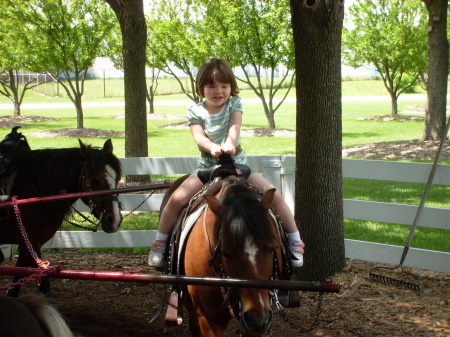 1st pony ride