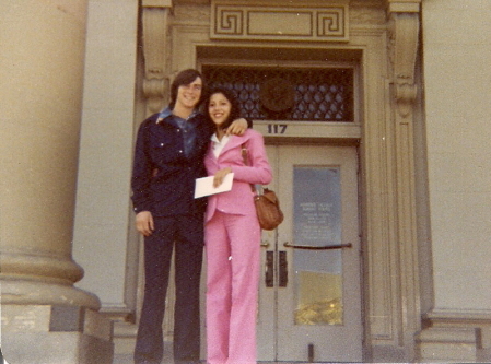 Son Ken Jr. and wife Maria